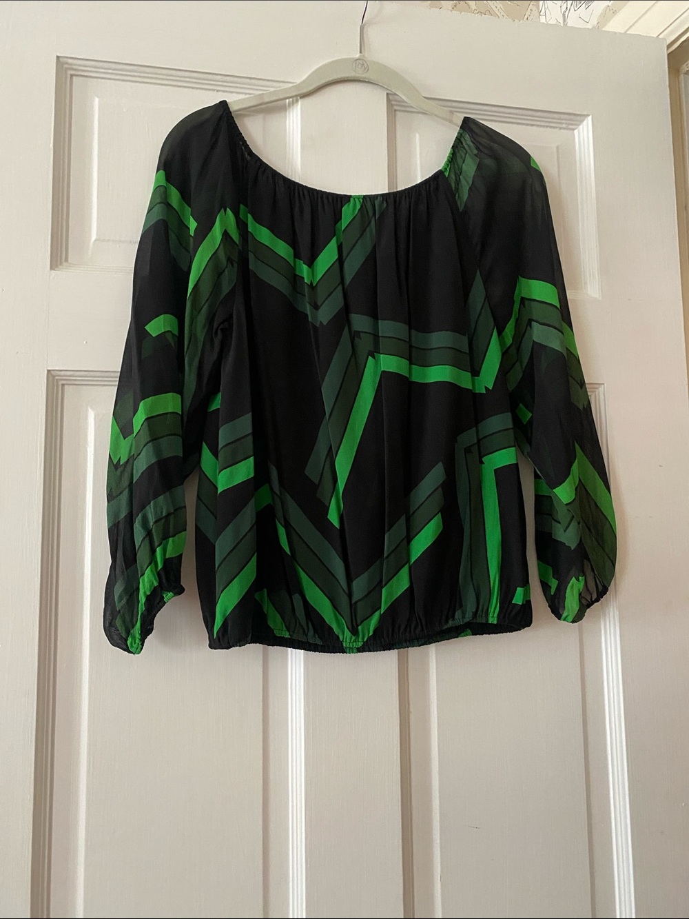 Alice + Olivia Silk Blouse. Sz. S - Picture 2 of 6